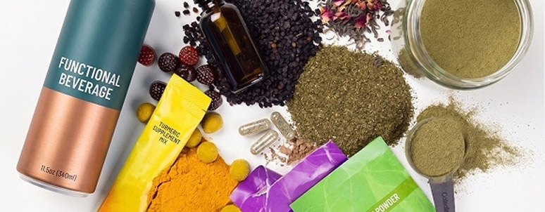 Functional beverage and supplement formats